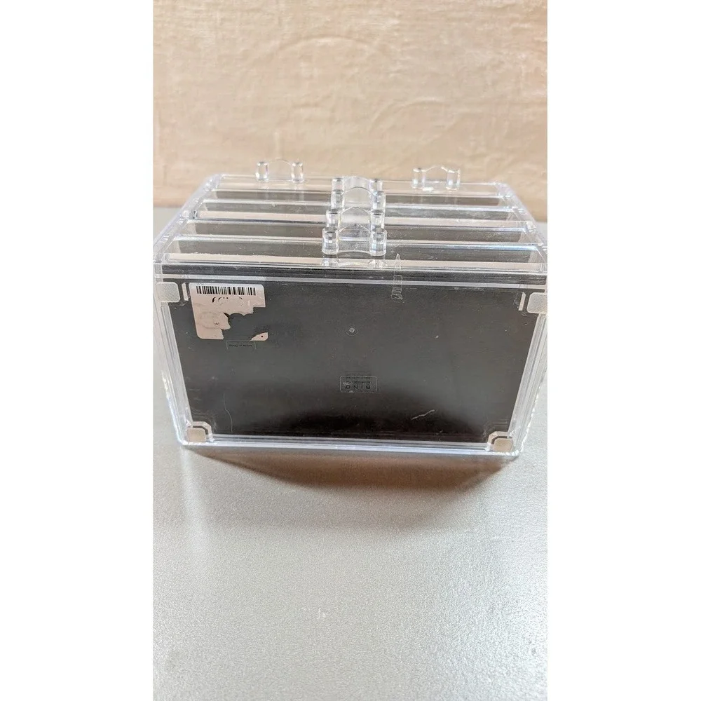 Premium Acrylic 6 Drawer Storage Box Organizer for Coins Currency Collectibles